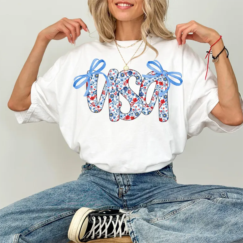 Comfort Colors Coquette USA T-shirt