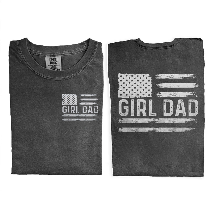 Comfort Colors Girl Dad T-shirt