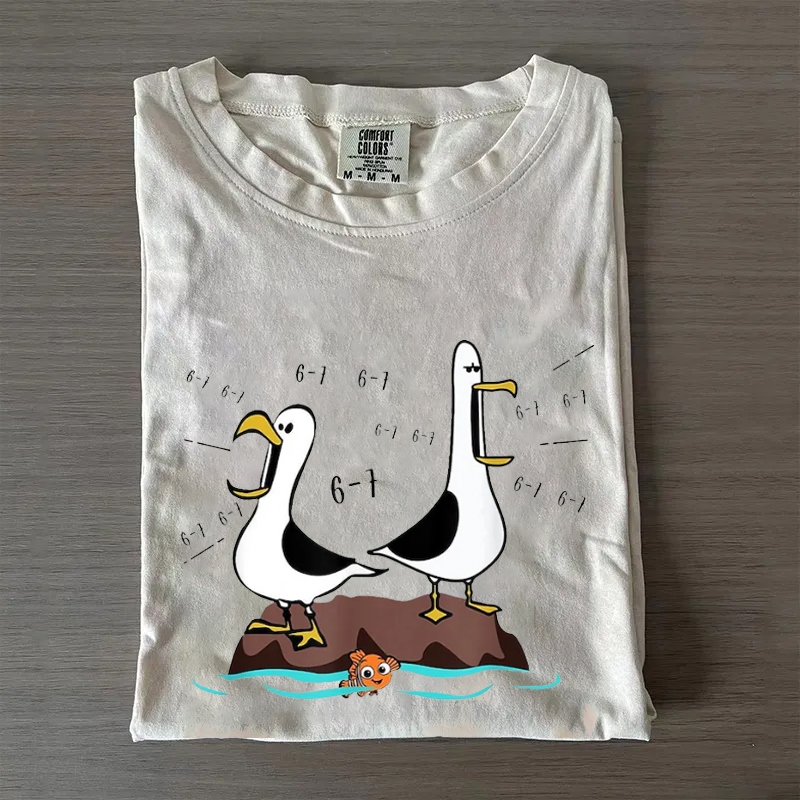 Funny Nemo Seagulls six seven trend T-shirt