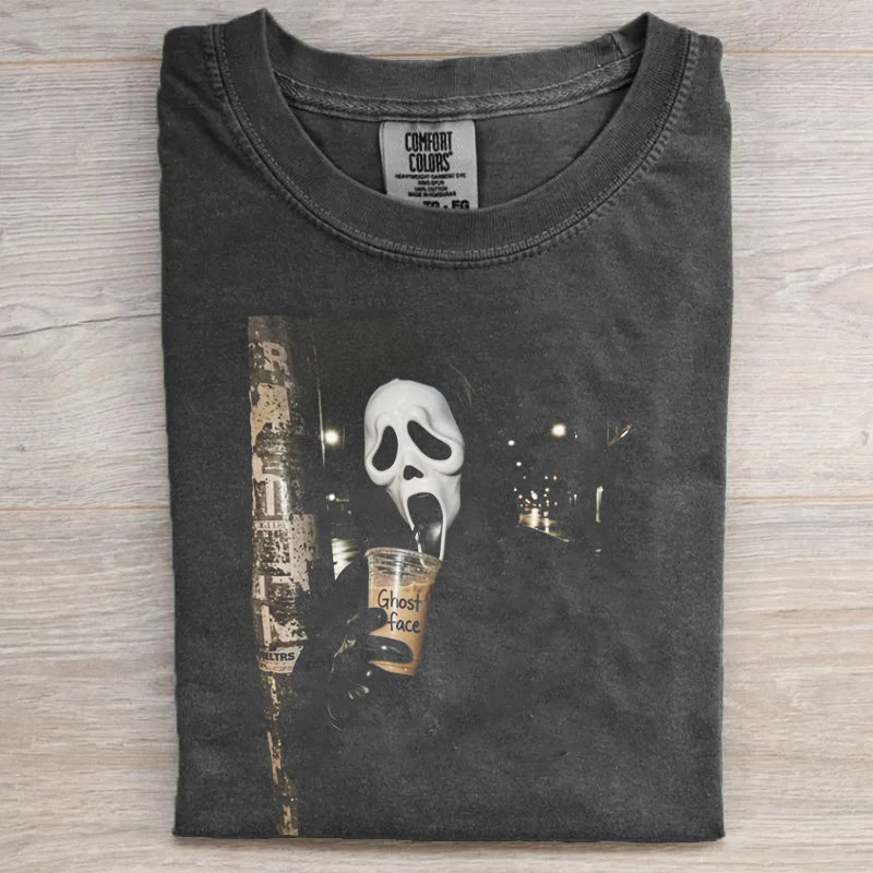 Ghost face Ice Coffee T-shirt