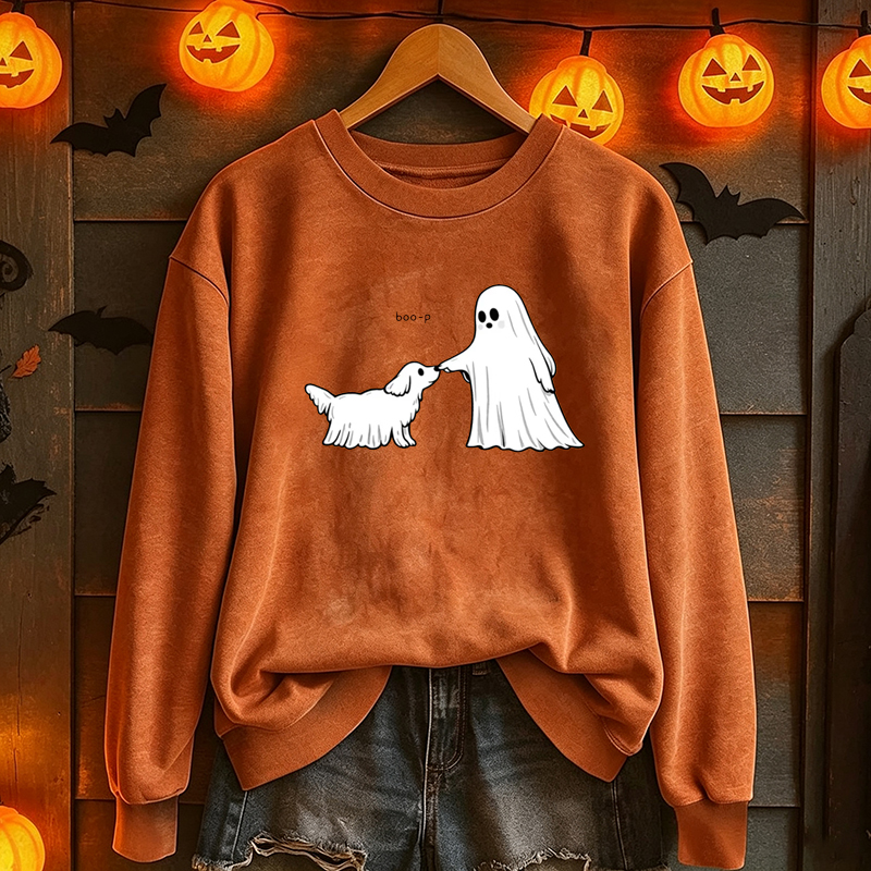 Cute Ghost Dog  Sweatshirt