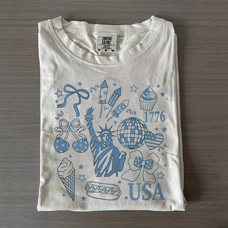 Retro America Coquette T-shirt