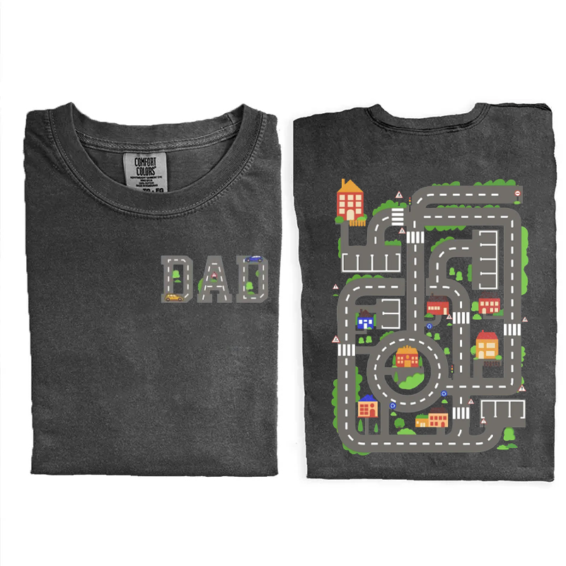 Dad's Car Track T-shirt