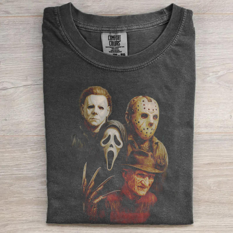 Halloween Retro Horror T-shirt