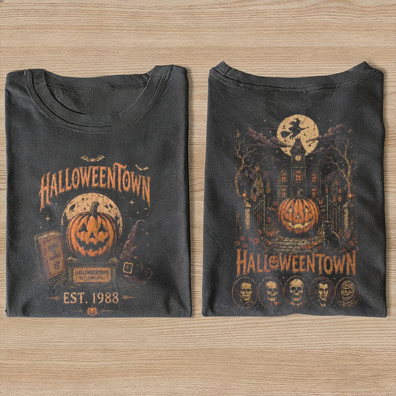 Vintage University Halloween T-Shirt