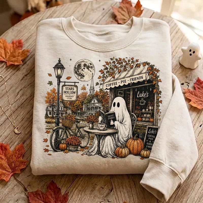 Stars Hollow Ghost Sweatshirt