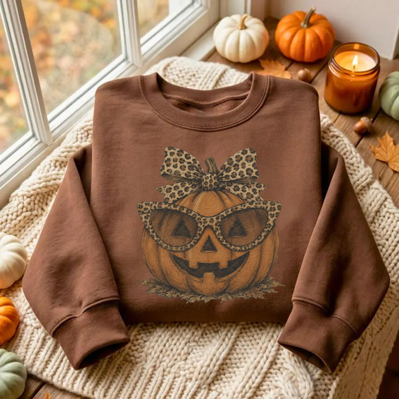 Pumpkin Halloween Fall Sweatshirt