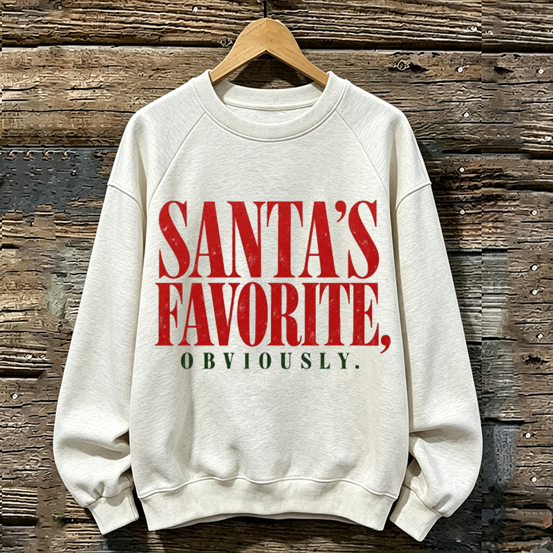 Santa's Favorite Sweatshirt