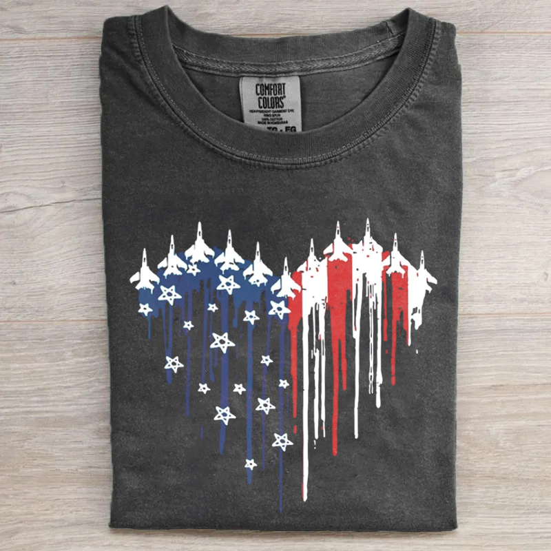 Red White Blue Flag T-shirt