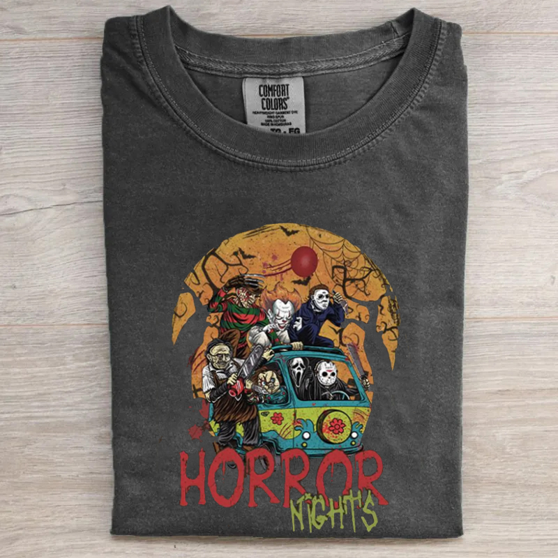 Halloween Retro Horror Movies T-shirt