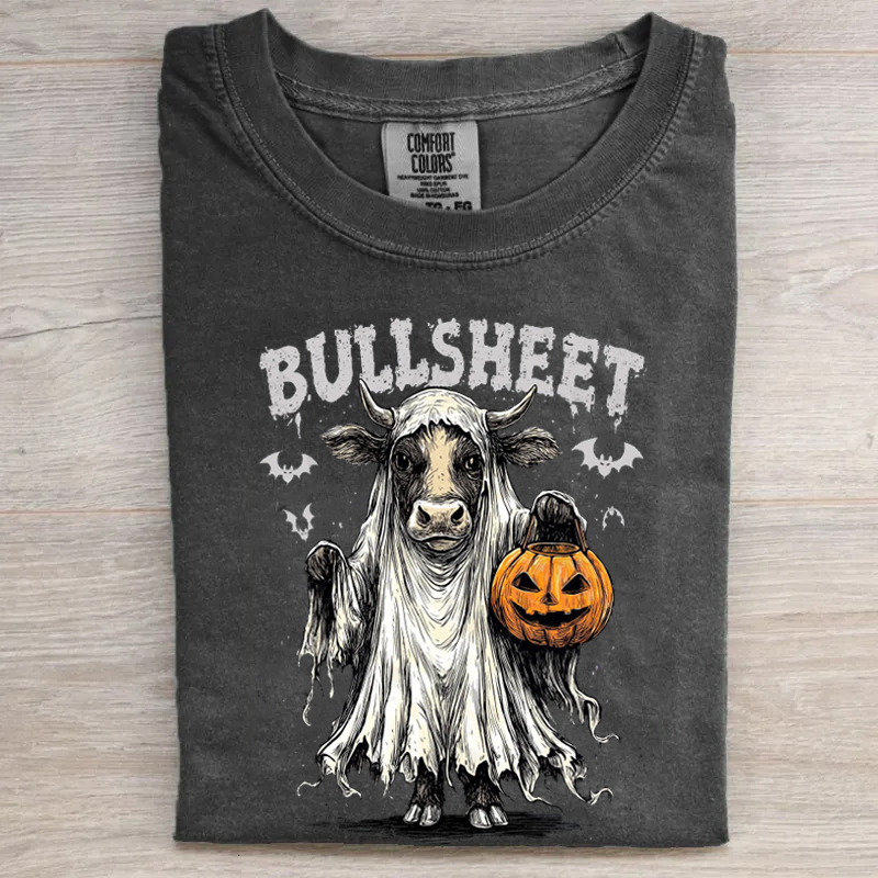 Halloween Retro Fashion Cow T-Shirt