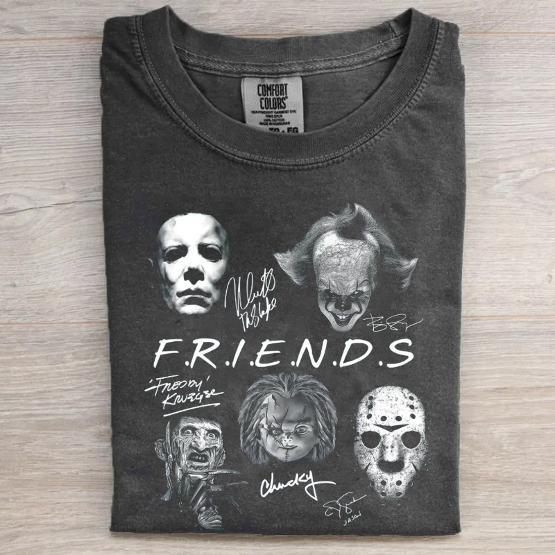 Halloween Retro Killer Horror T-shirt