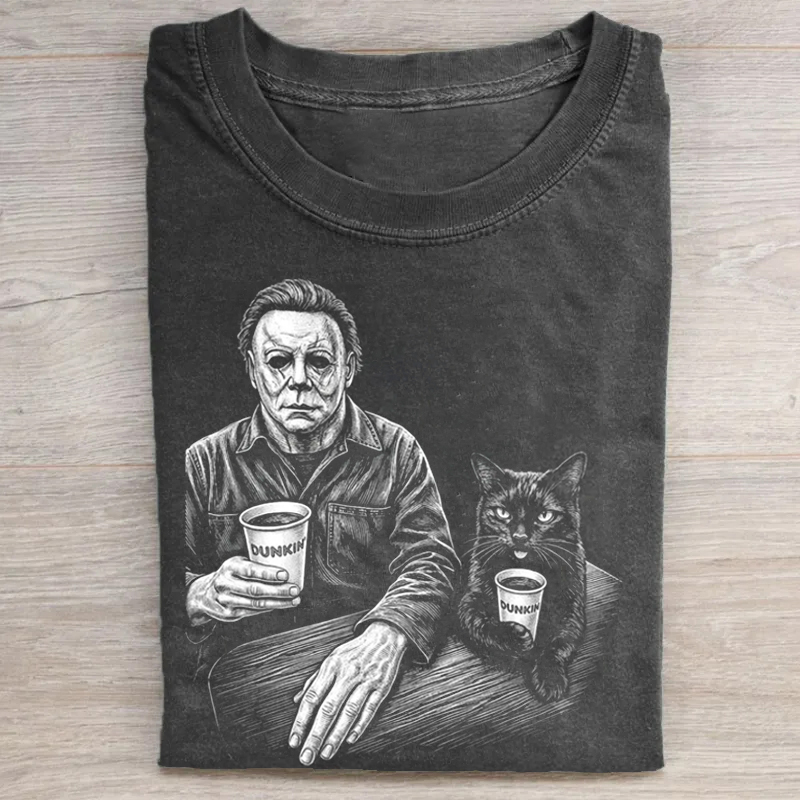 90s Horror Movie Halloween T-shirt