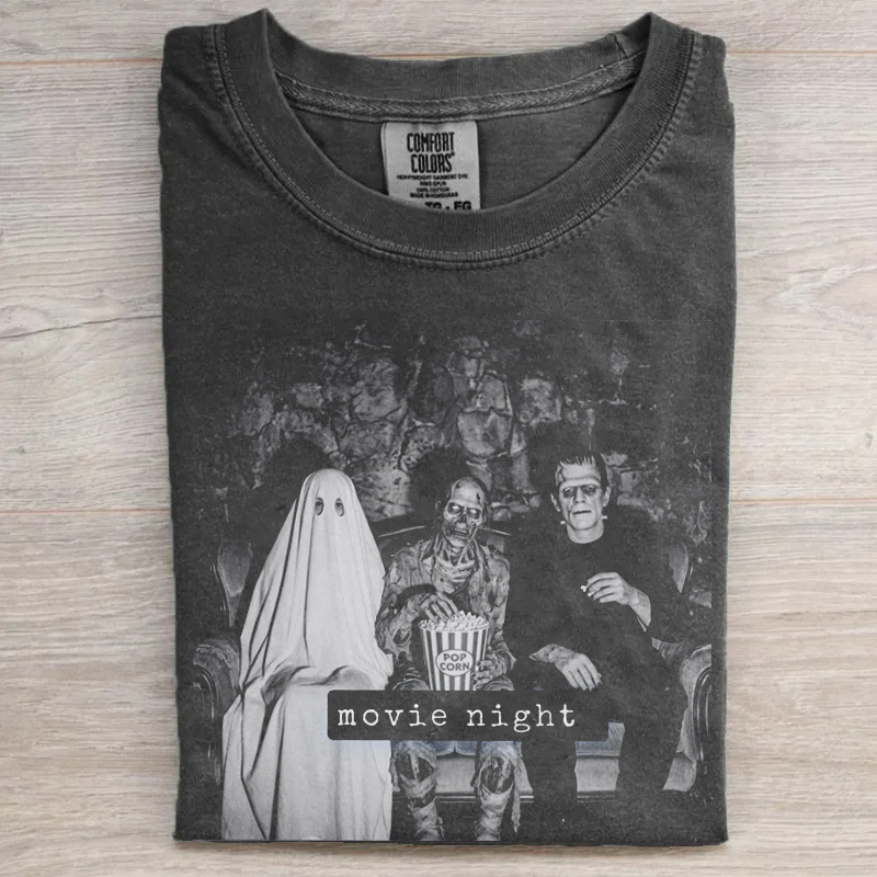 Vintage Horror Night T-Shirt