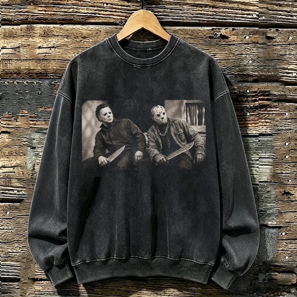 Vintage Horror Movie Sweatshirt