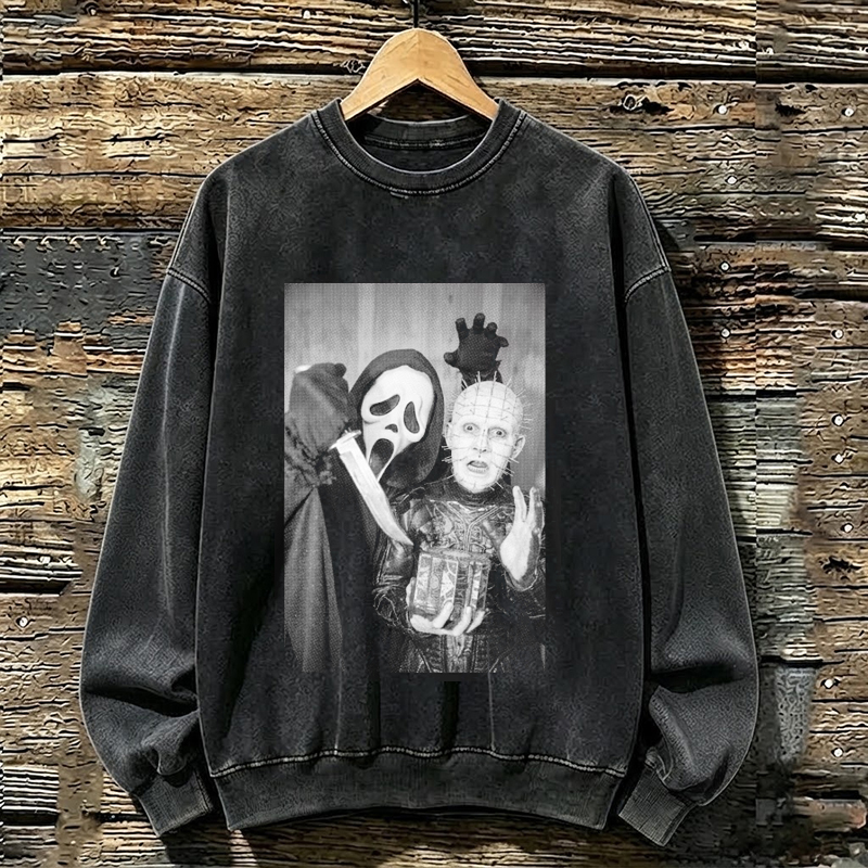 Funny Horror Mashup Sweatshirt