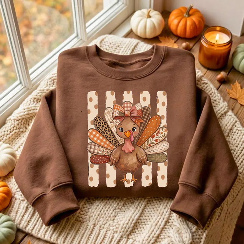 Polka Dot Turkey Sweatshirt