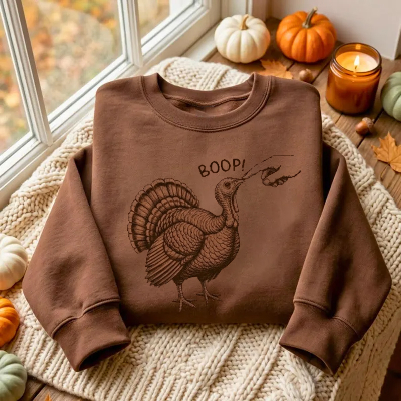 Boop Turkey Sweatshirt