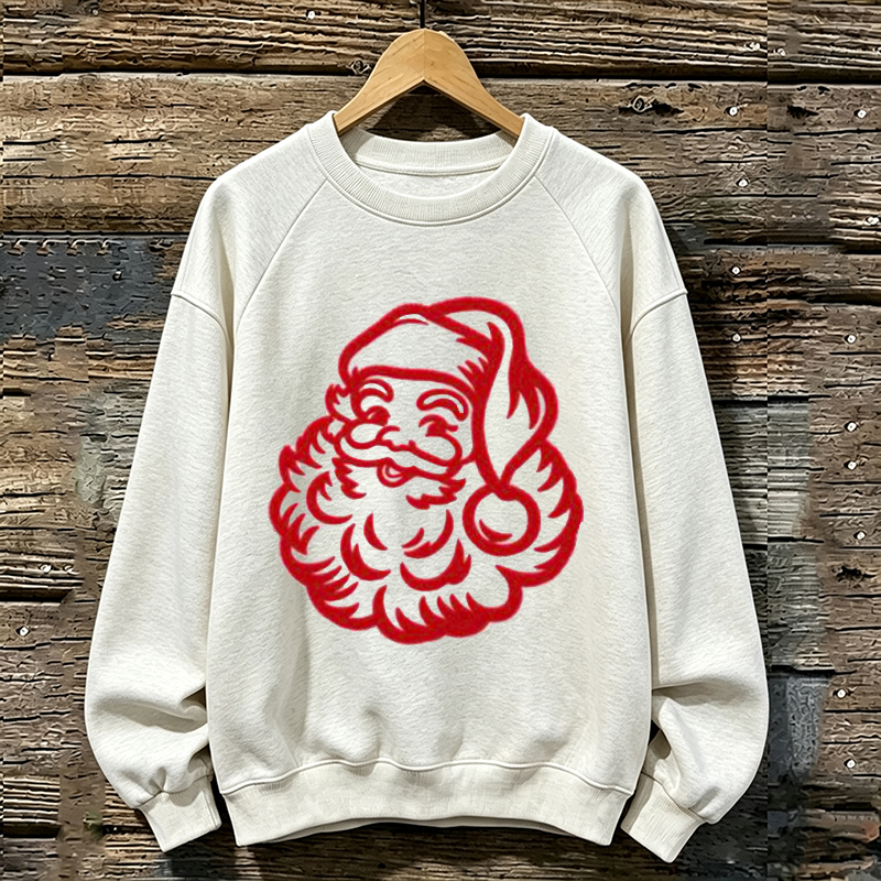 Funny Santa Holiday Christmas Sweatshirt