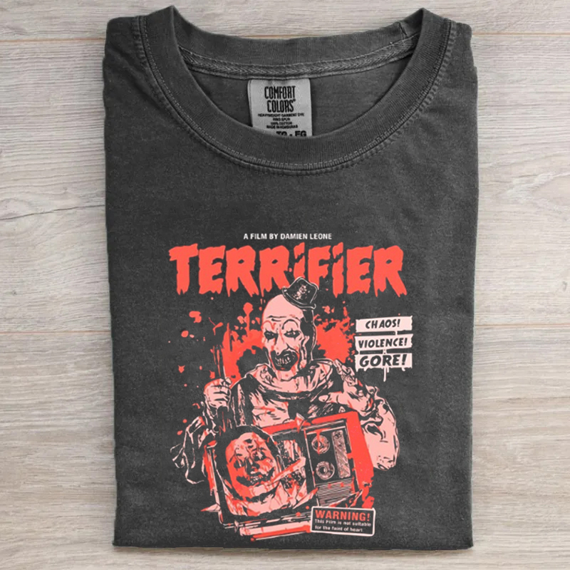 Halloween Retro Horror  Movie T-shirt