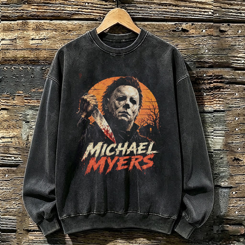 Vintage Horror Movie Character  Sweatshirt