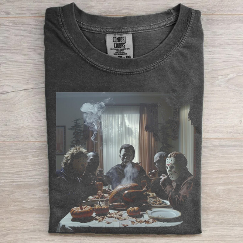 Horror Movie Characters Halloween T-Shirt