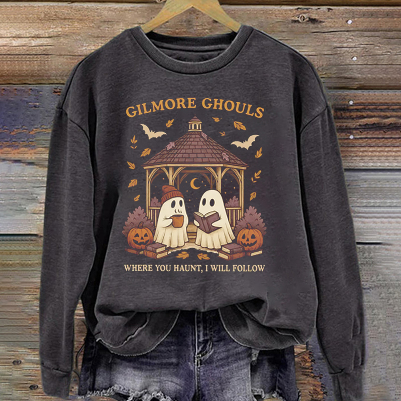 Cute Ghost Halloween Sweatshirt