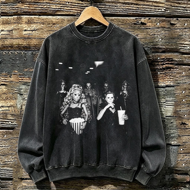 Horror Character Dolls Sweatshirt