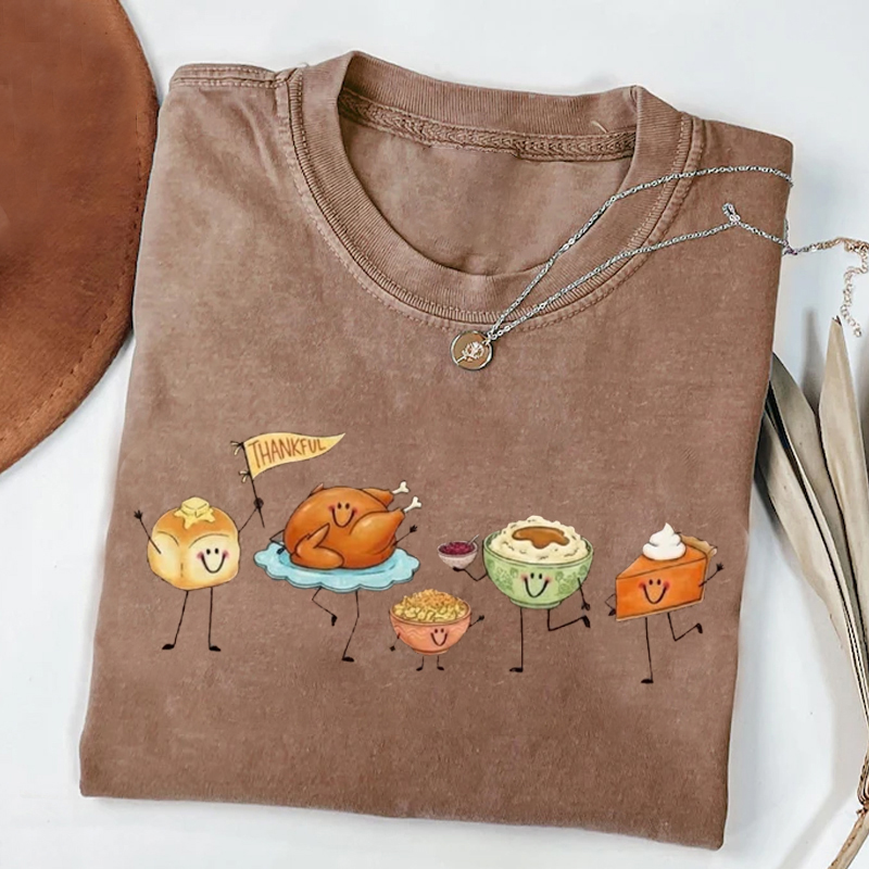 Thanksgiving Doodle T-shirt