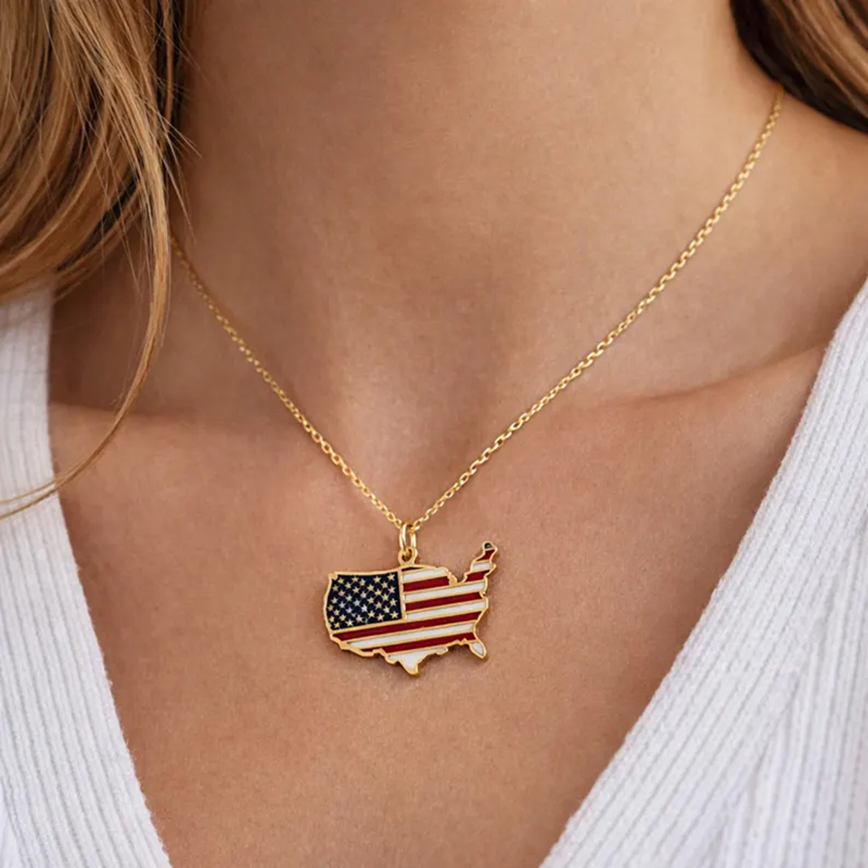 250th America Anniversary Necklace