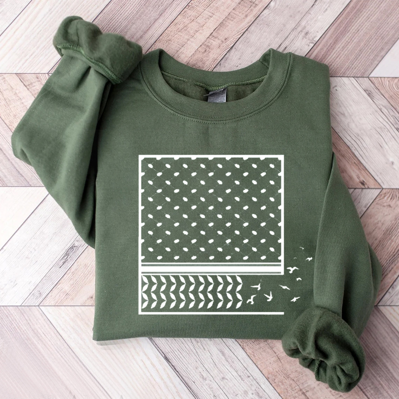 Palestine Kuffiyah Sweatshirt