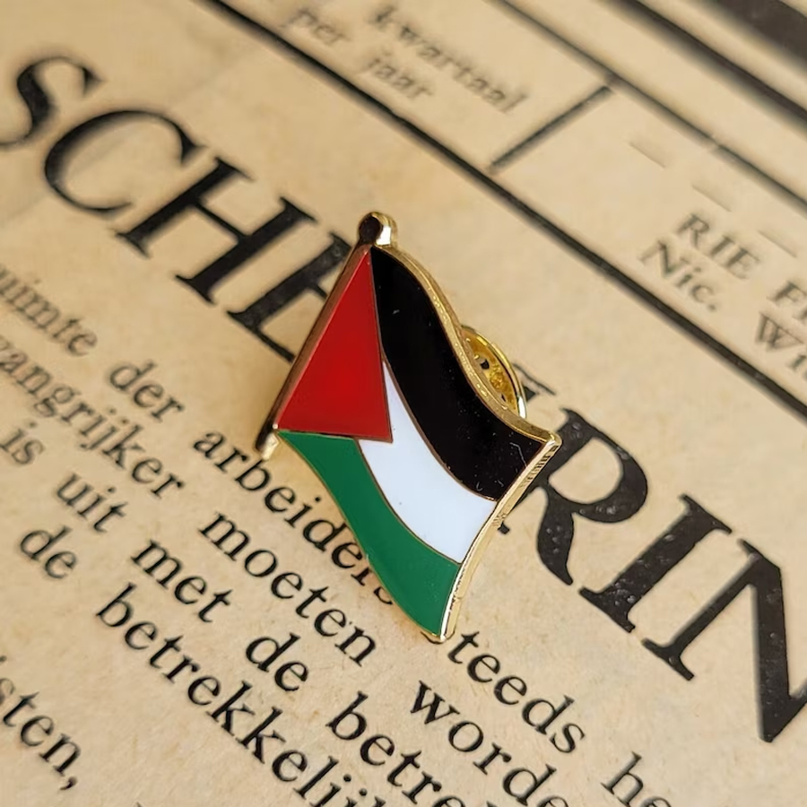 Palestine Flag Pin