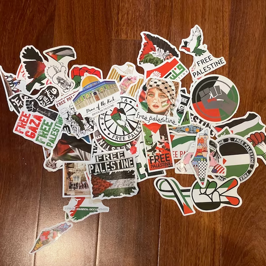 FREE PALESTINE assorted Palestine Stickers (50 PCS)