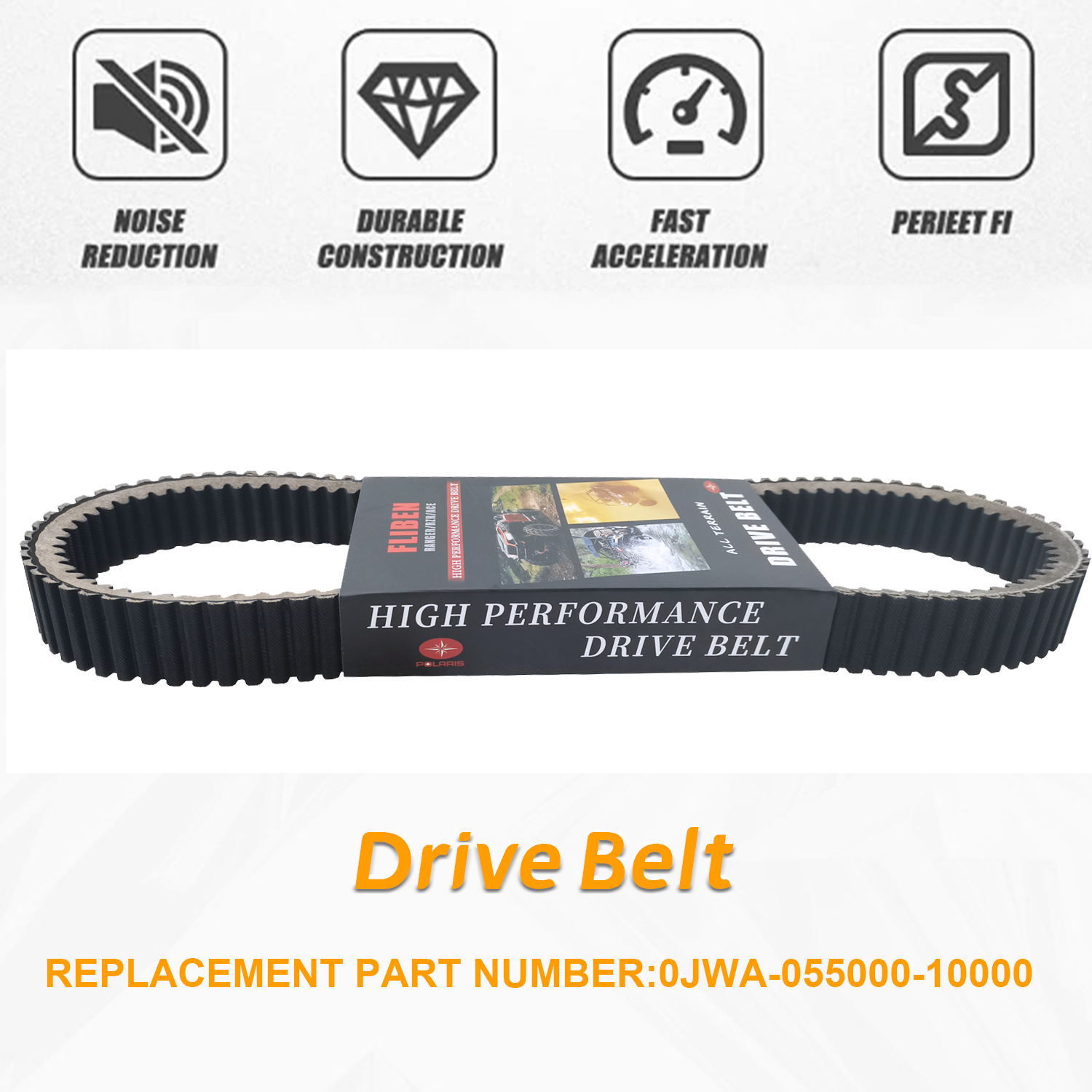 Drive Belt Heavy Duty Compatible for CFMOTO UFORCE 1000, CFORCE 1000, ZFORCE 950, ZFORCE 800 Trail, CFORCE 800