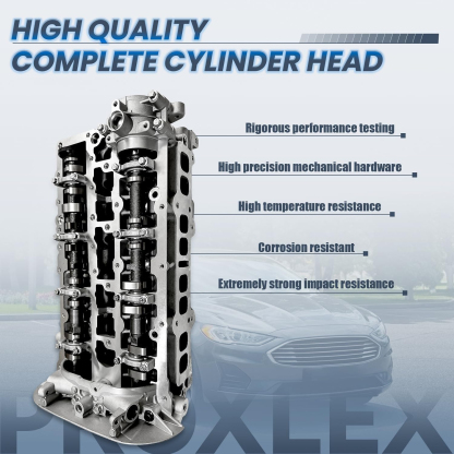 NEW Complete Cylinder Head Assembly Fit for 2017-2019 Ford Escape & 2014-2020 Ford Fusion with 1.5L Turbo engine