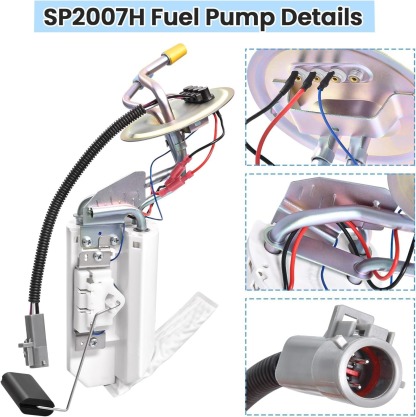 Front & Rear Fuel Pump Assembly Fits 1992-1997 Ford F-150 F-250 F-350 SP2005H SP2007H