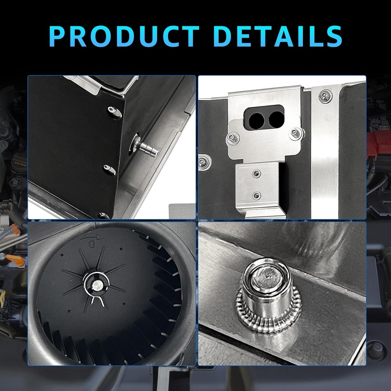 Aluminum  AC / Heater Box Kit for Kenworth W900B, W900L, W900 Series, T600, T600B, T660, T800 