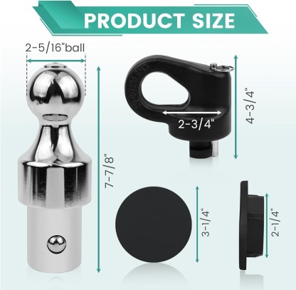 60692 Gooseneck Ball Hitch Kit for Ford F250 F350 F450  2013-2024