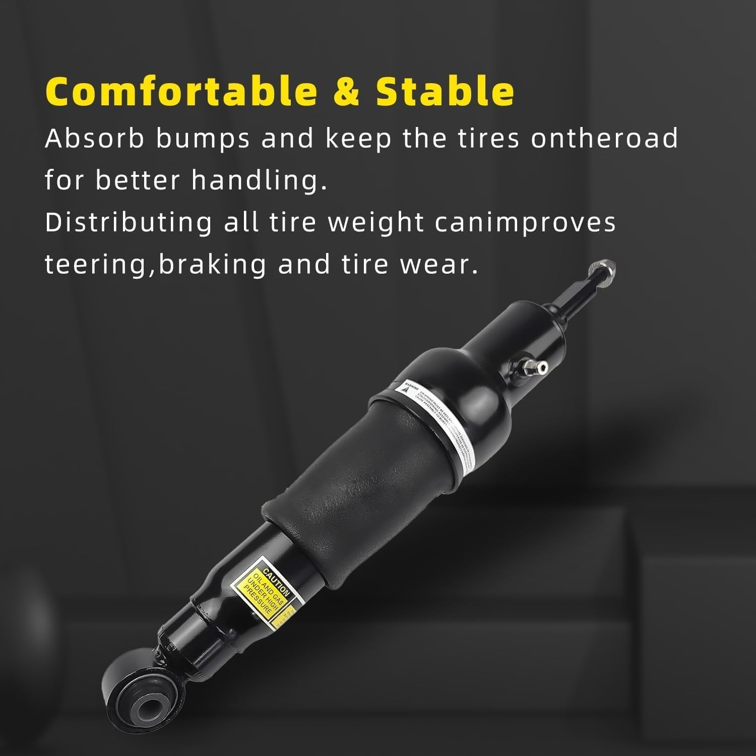 E6210-1LA8A 2 PCS Rear Air Shock Absorber Compatible with Infiniti QX56 2011-2013,QX80 2014-2021