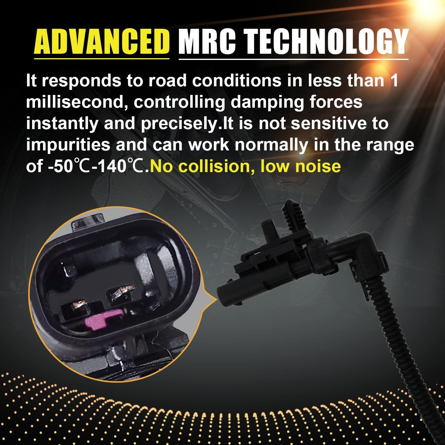 84178213 Rear Magnetic Shock Absorber for 2015-2018 GMC Sierra 1500, Chevy Silverado 1500