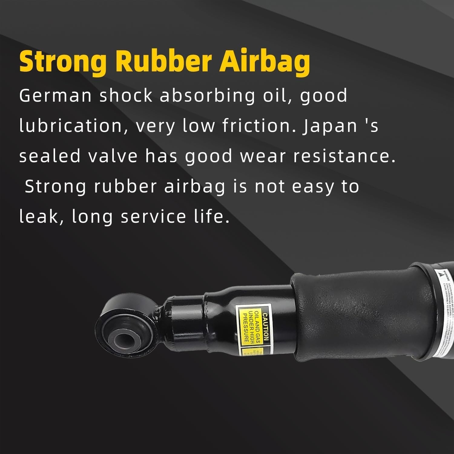 E6210-1LA8A 2 PCS Rear Air Shock Absorber Compatible with Infiniti QX56 2011-2013,QX80 2014-2021