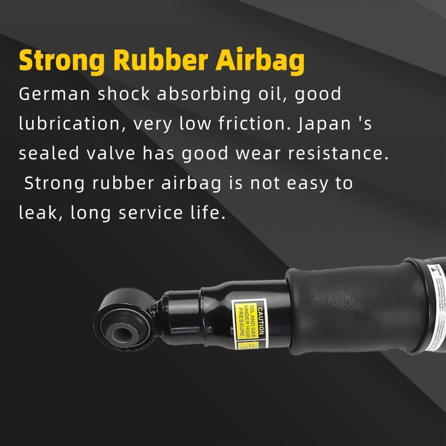 E6210-1LA8A 2 PCS Rear Air Shock Absorber Compatible with Infiniti QX56 2011-2013,QX80 2014-2021