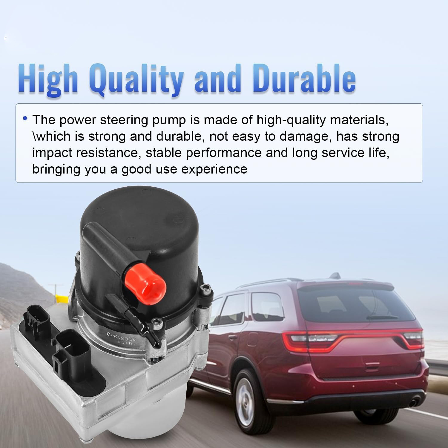 5154663AB Power Steering Pump Fits for 2014-2015 Jeep Grand Cherokee & Dodge Durango 3.6L V6