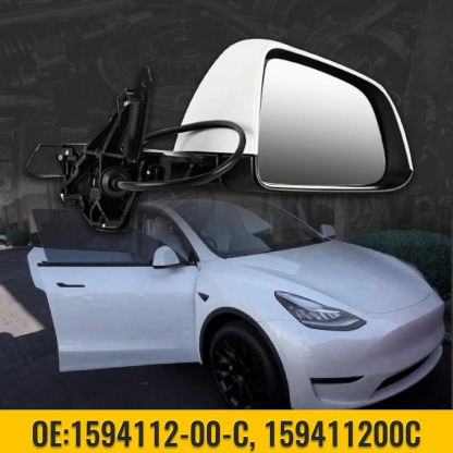 Right Passenger Side Exterior View Mirror Compatible with Tesla Model Y 2020-2023