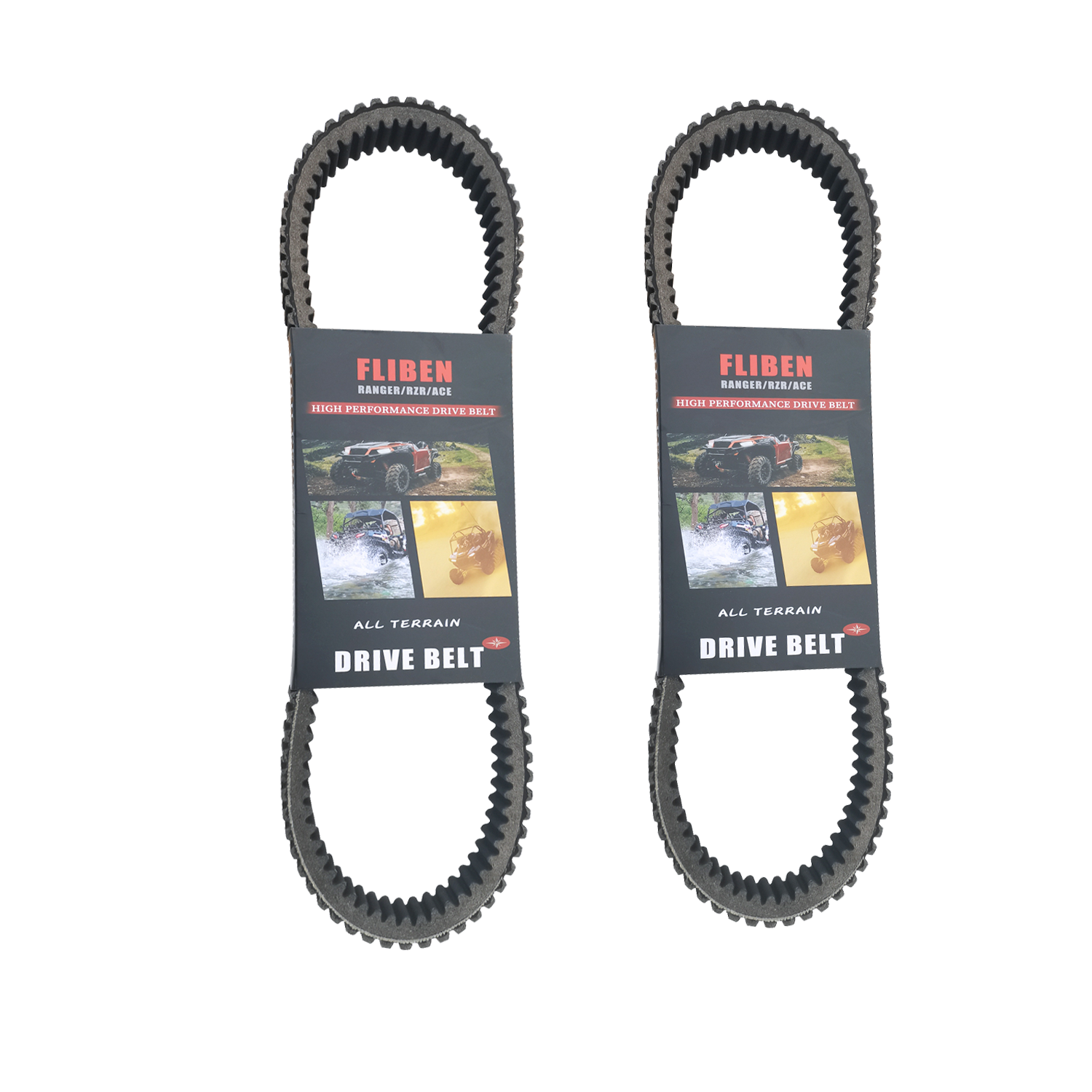 Drive Belt For Kawasaki Brute Force 650 4x4i  06-13  750 4x4i  05 Prairie 650 700 Black