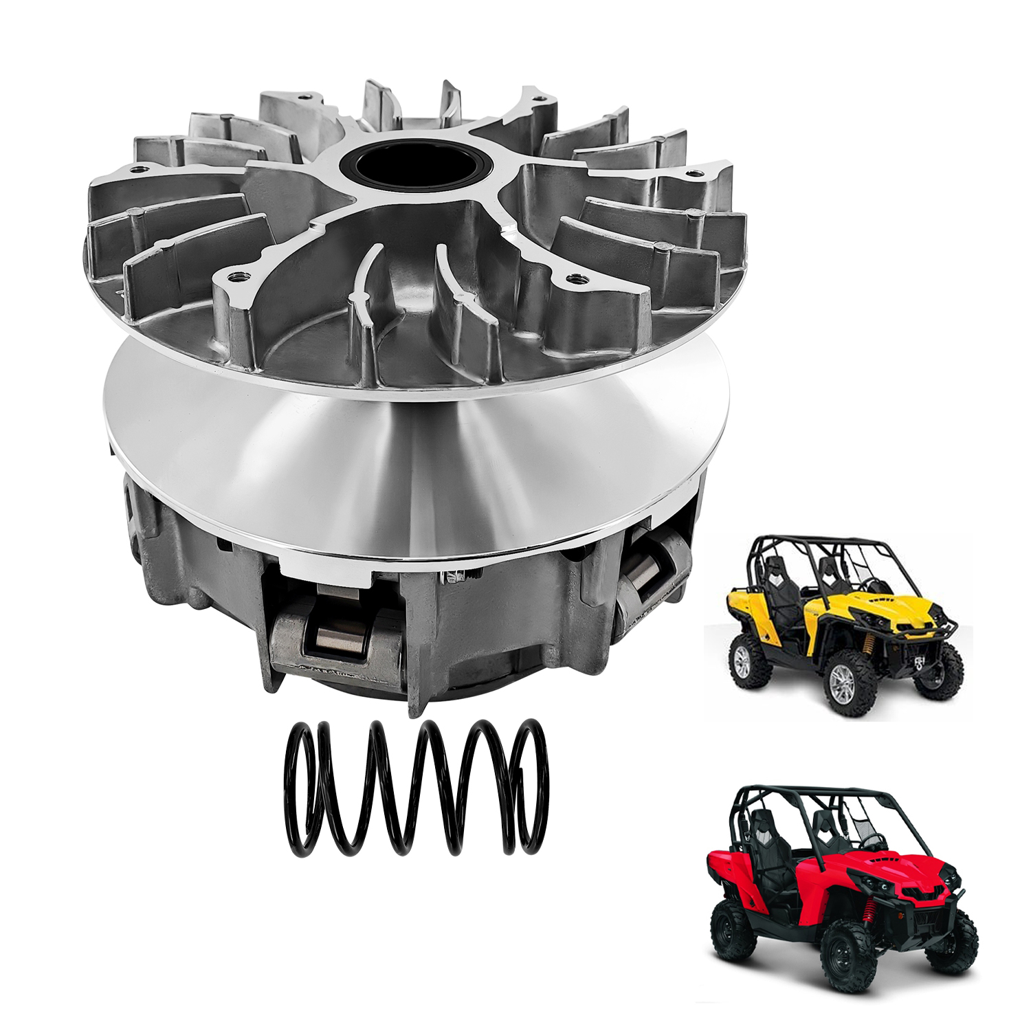 Primary Drive Clutch w/Spring Weight Compatible With Can-Am Commander 1000 2011-2017