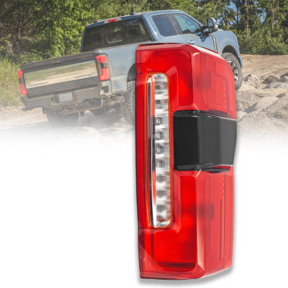 LED Tail Light Assembly for 2023-2024 Ford F-250 F-350 F-450 Super Duty w/Blind Spot - Right Passenger Side 