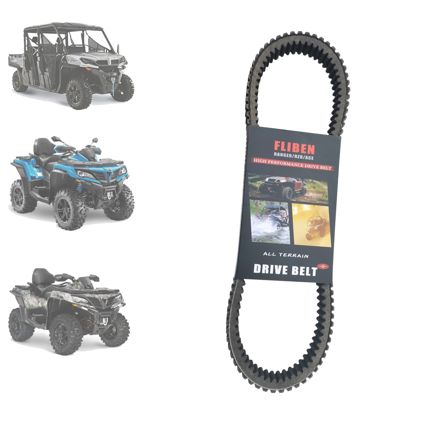 Drive Belt Heavy Duty Compatible for CFMOTO UFORCE 1000, CFORCE 1000, ZFORCE 950, ZFORCE 800 Trail, CFORCE 800