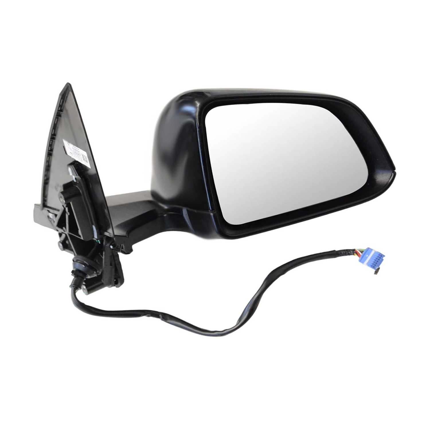 Black Right Passenger Side Exterior View Mirror Compatible with Tesla Model Y 2020-2023 with Anti-Glare