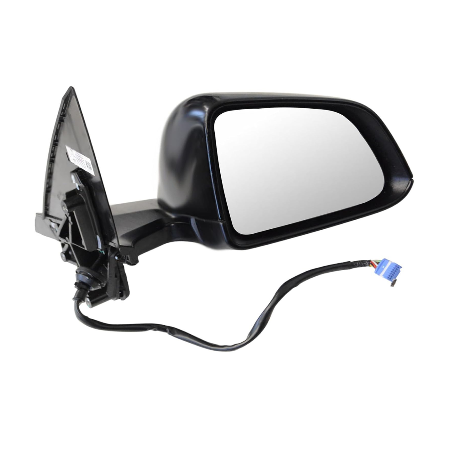 Black Right Passenger Side Exterior View Mirror Compatible with Tesla Model Y 2020-2023 with Anti-Glare